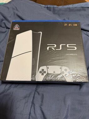 RS5 2.4G Wireless Gaming Console - White